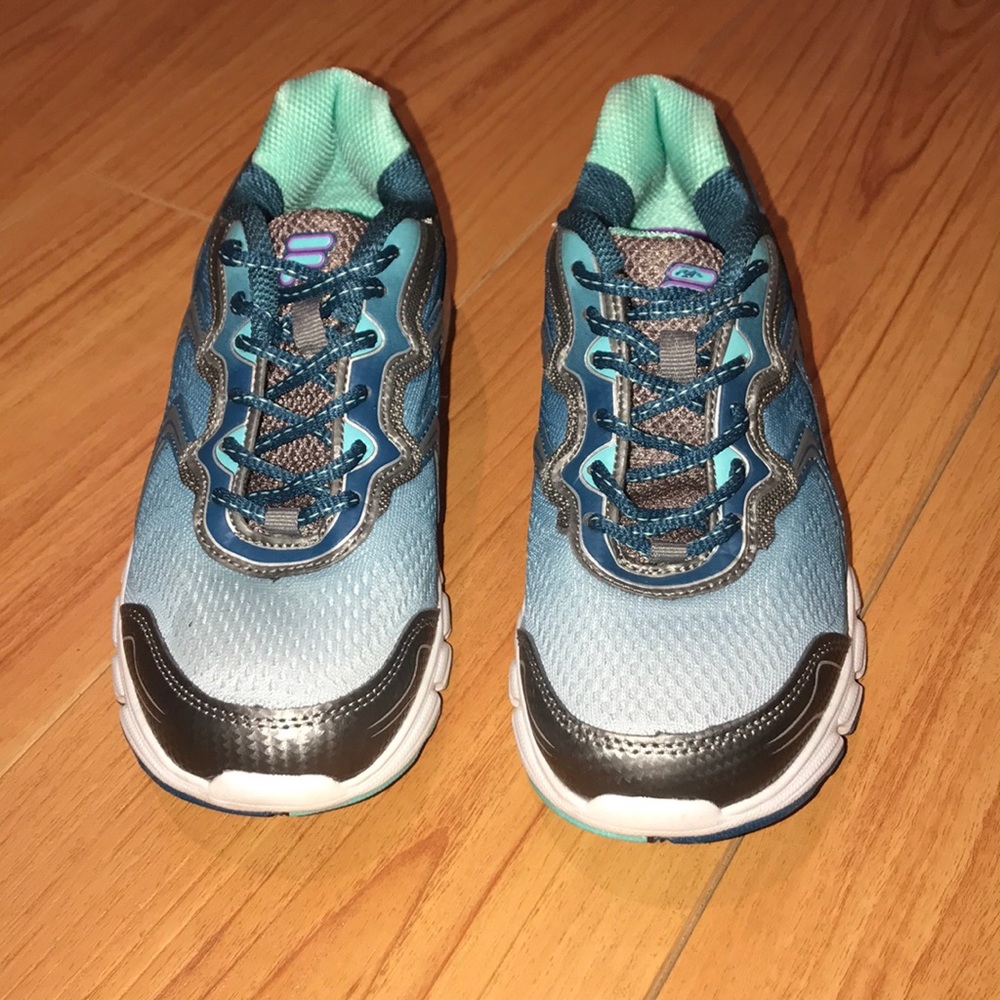 Filas - Blue Ombré Cool Max Sneakers - Worn Once